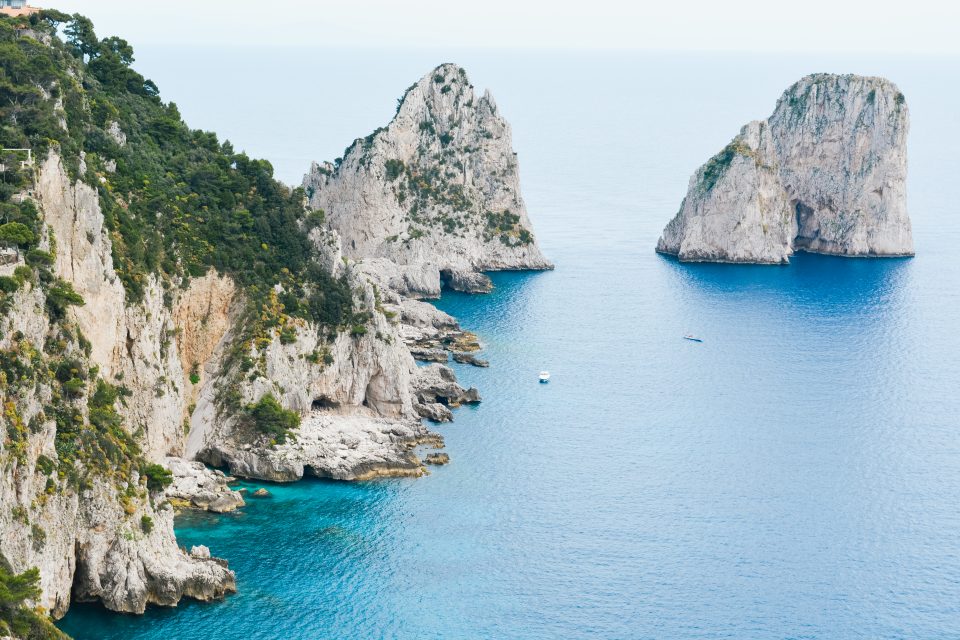 Como ir para Capri na Itália